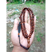 tasbih stigi laut asli 7mm tasbih kayu santigi asli tenggelam di air tasbih kayu setigi Muslim
