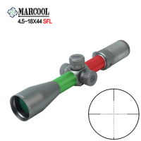New MARCOOL 4.5-18x44SF Silver Hunting Optics HD Optical Aim Collimator Air Rifle Sight Rifle Scope TACTIC airsoft accessories