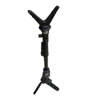 Tactical V-shaped Rest Rack M6x1.0 Threads Top Mount Holder Bracket for Hunting Camera Monopod Bipod Tripod