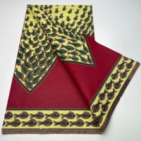 African 100% Cotton Wax Fabric 6yards Veritable Java Print Wax Nigerian Ankara Block Prints Batik Fabric 6yards For Sew X313-1
