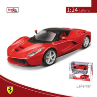 Maisto 1:24 Ferrari LaFerrari Assembly Version Alloy Sports Car Model Diecasts Metal Toy Race Car Model Simulation Children Gift
