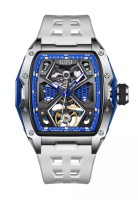 Bonest Gatti 自動中性不鏽鋼手錶，橡膠錶帶