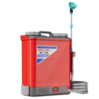 【德力西】18L三開關電動噴霧器 強勁噴射 霧化均勻(高壓鋰電打藥機 噴霧器 噴霧機 農藥噴壺)