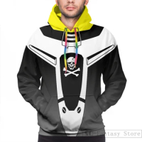 Mens Hoodies Sweatshirt for women funny Macross Skull Squadron Custom print Casual hoodie Streatwear