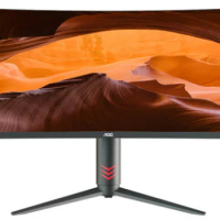 27inch 29 inch curved screen 21:9 monitor WIFI 2K 1500R Discrete graphics gaming pc computer， I5 I7 all in one computer pc