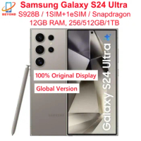 Samsung Galaxy S24 Ultra 5G S928B 6.8" Dynamic LTPO AMOLED ROM 256/512GB/1TB RAM 12GB Sanpdragon NFC Original AI Cell Phone