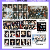 Treasure set Love pulse all member yellow teume