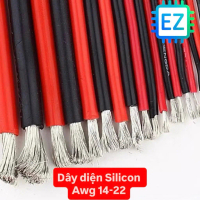 3 mét dây điện Silicon chống cháy chịu nhiệt, 14-22AWG