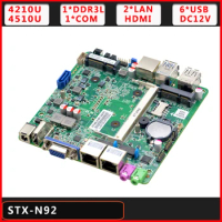 DDR3L Edp Dual LAN M. 2 Small Micro Motherboard Intel Nuc Board I5-4210U I7-4510U