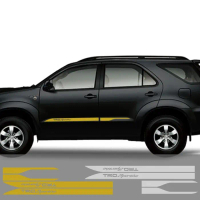 PROMO - STICKER MOBIL LIST TRD SPORTIVO TOYOTA GOLD SILVER STIKER CUTTING