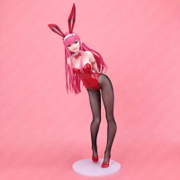 Darling in the FranXX Zero Two B-style 1/4 Bunny Ver FREEing Japanese Anime PVC Action Figure Toy Game Collectible Model Doll