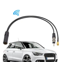 FM AM Car Radio Antenna Adapter Audio Radio Antenna Adapter FOR AUTOMOBILE Car Radio Connector Cable FM Wiring Cable FM Antenna