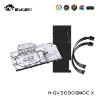Bykski Water Block For GIGABYTE Geforce RTX 3080/3090/3080Ti GAMING OC/EAGLE/Vision/ Turbo Graphics Card Cooler, N-GV3090GMOC-X
