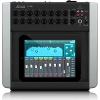 Behringer X Air X18 18-channel Tablet-controlled Digital Mixer with 16 Midas Preamp, Wi-Fi, USB Audio Interface, and Tablet Tray