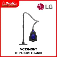 LG Grande-K Canister Vacuum Cleaner Penyedot Debu Sparkle Blue VC3314GNT
