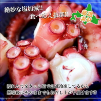 【永鮮好食】北勝活凍 M 章魚腳 生食級 日本原裝進口(約280g±10%/支) 章魚 章魚足 海鮮