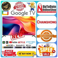 CHANGHONG LED TV 43 INCH FHD GOOGLE SMART TV DIGITAL TV (L43ST1) GOOGLE TV CHANGHONG L-43ST1 GOOGLE