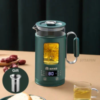 Multifunction Electric Kettle Heat-resistant Glass Tea Pot Health Preserving Pot Steam Cooking Steaming Electric Kettle Pot Heat