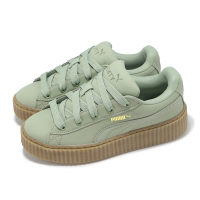 【PUMA】休閒鞋 Fenty Creeper Phatty Earth Tone 綠 男鞋 女鞋 厚底 雷哈娜(396813-02)