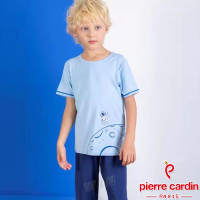 皮爾卡登 男兒童宇宙太空人短袖兩件式套裝/居家服(KD250051藍)