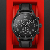 【TISSOT 天梭 官方授權】CHRONO XL 韻馳系列 三眼計時石英腕錶 禮物推薦 畢業禮物(T1166173605200)