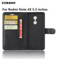 For Xiaomi Redmi Note 4X Case Note4X 5.5 Inch Wallet Leather Silicon Cover Phone Case For Xiomi Redmi Note 4X 4 X Case Flip Bag