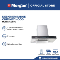 Morgan Kitchen Designer Range Chimney Hood 900mm/1800M3 MDH-936STHC