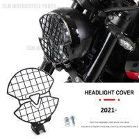 NEW Motorcycle Accessories For Trident 660 For TRIDENT660 For trident660 2021 2022 Black Front Headlight Grille Cover Protector