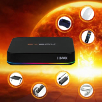 【EVBOX 易播】11MAX語音聲控電視盒(8核+64G Android TV 旗艦機皇 4K機上盒 網路 智慧 數位 小雲 夢想盒子)