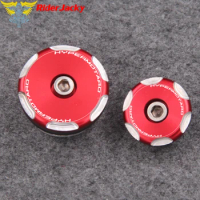 Motorcycle Left &amp; Right Front wheel CAP Cover Bicolor For Ducati HYPERMOTARD 821 / 939