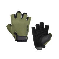 【Harbinger】2.0 重訓/健身用專業手套-綠色(Power Gloves 2.0 男女適用)