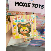 Moxie Toys Blindbox Mèo Thần Tài Baby Three Lucky Cat Chính Hãng May Mắn