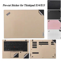 No Residue Protective Skin Cover Sticker for Lenovo ThinkPad E14 E15 Gen 5 4 3 2 E480/E490/E580 Anti Scratch Laptop Decal Film