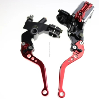 Motorcycle Brake clutch levers for Sportster 1200 Zs177Mm Gsf Brembo Master Cylinder Honda Magna Parts Motocross 125Cc Suzuki