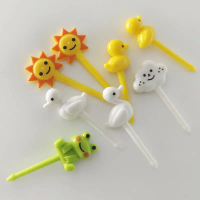8pcs Buah Buah Buah Plastik Plastik Mini Kanak -kanak-Kanak mainan Bento Bento Bento Bento makan mal