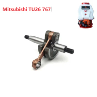 TU 26 Crankshaft Connecting Rod Fit Mitsubishi TU26 Sprayer 767 768 708 High Branch Saw &amp; More 26cc Engine Brushcutter Trimmer