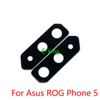 Rear Back Camera Glass Lens Cover For Asus ROG Phone 2 3 5 6 Pro With Ahesive Sticker Replacement Parts