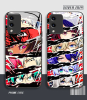 Sarung Telefon Kaca Bajaan, Sarung Untuk VIVO Y17S 4G, Reka Bentuk Kartun Anime One Piece Luffy Roro