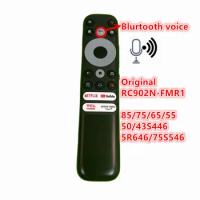 New Original RC902N FMR1 For TCL 4K Qled Smart Google TV Voice Remote Control Assistant 65S546 55R646