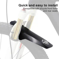 2pcs Adjustable MTB mudguards Front and rear compatible mudguards Easy to install 26 /27.5/29 inches All disc brake bikes