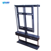 Motorized TV Lift Aluminum Alloy Remote Control 360 Degree Rotating Electric Lifting TV Holder 52-65 inches Panel TV