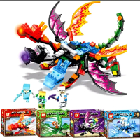 Mainan Anak Minecraft Dragon Naga Roblox Bongkar Pasang Action Figur Balok Susun Merakit dan Menyusu