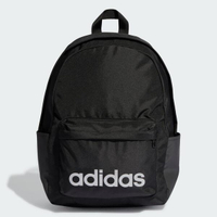 Adidas W L ESS BP S [HY0746] 後背包 雙肩背包 學生書包 基本款 簡約 運動 休閒 黑銀