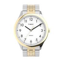 TW2U40000 Modern Easy Reader นาฬิกาข้อมือผู้ชาย สายสแตนเลส Two-Tone