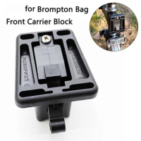 Folding Bike Front Plastic Carrier Block UltraLight for Brompton Bike Bag Folding Bicycle Bag