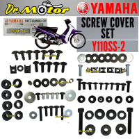 SS 2 SS2 Y110 2 Y1102 YAMAHA BODY COVER SCREW SKRU SKREW CAVER SET COMPLETE FULL COVERSET 100% GOOD
