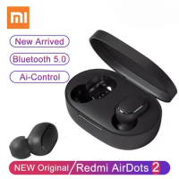 Xiaomi Redmi Airdots 2 Bluetooth 5.0 Earphones Wireless Earbuds In Ear Headphones Sport Music Outdoor Headset Original