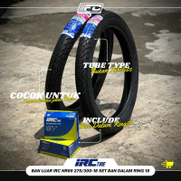 IRC BAN LUAR SET BAN DALAM NR65 RING 18 UKURAN 275-300 PRODUKSI 2025 Original IRC Cocok untuk Harian
