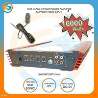 POWER 1 CHANNEL CLASS D POWER AMPLIFIER 1CH POWER MONOBLOK P - AAP