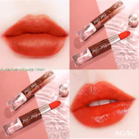 AGAG Lipstick Raincoat Waterproof, Non Stick Cup, Long-lasting, Non Fading, Moisturizing, And Long-lasting